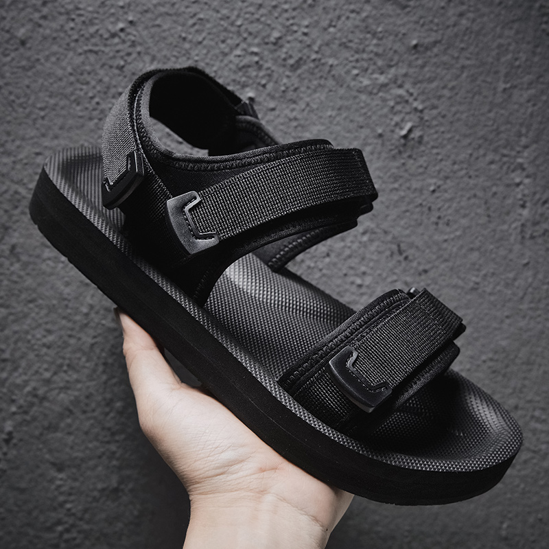 Men Shoes Velcro - 넓은 발을 위한 조절 가능한 플랫
