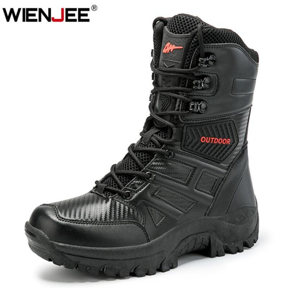 Men Shoes Branded - 고품질 남성 브랜드 하이탑 가죽 부츠