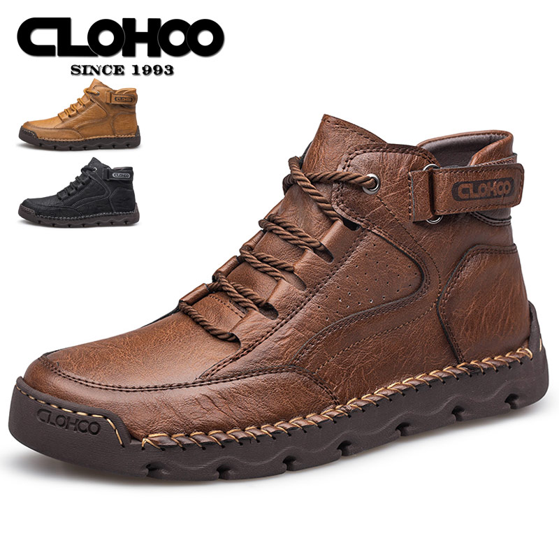 Men'S Shoes Qn - CLOHOO 손바느질 남성용 신발 따뜻한 인공