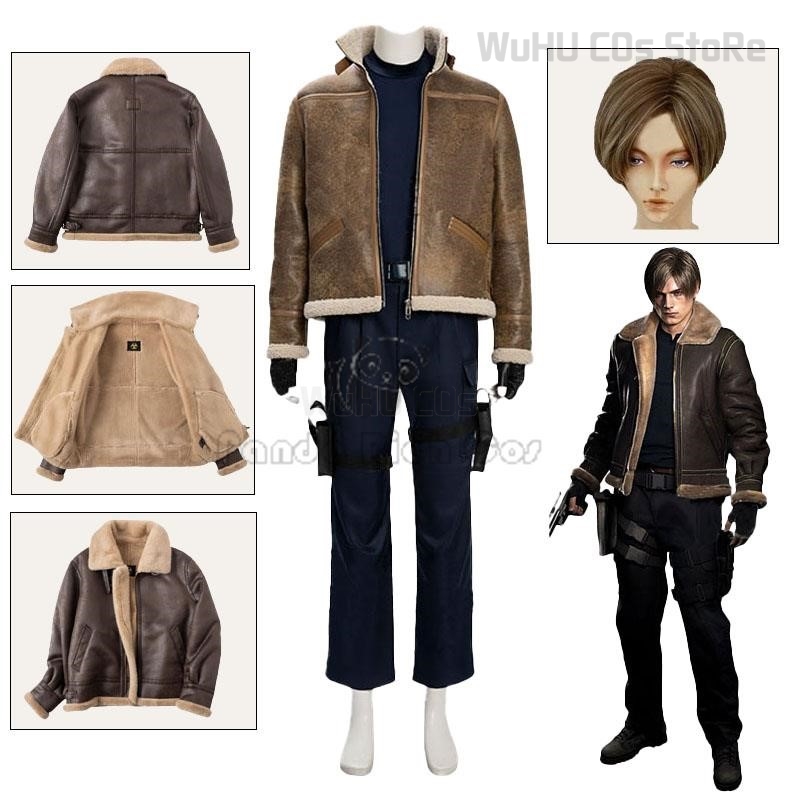 Men Shoes Europe To Us - Biohazard Resident 4 리메이크 Leon S