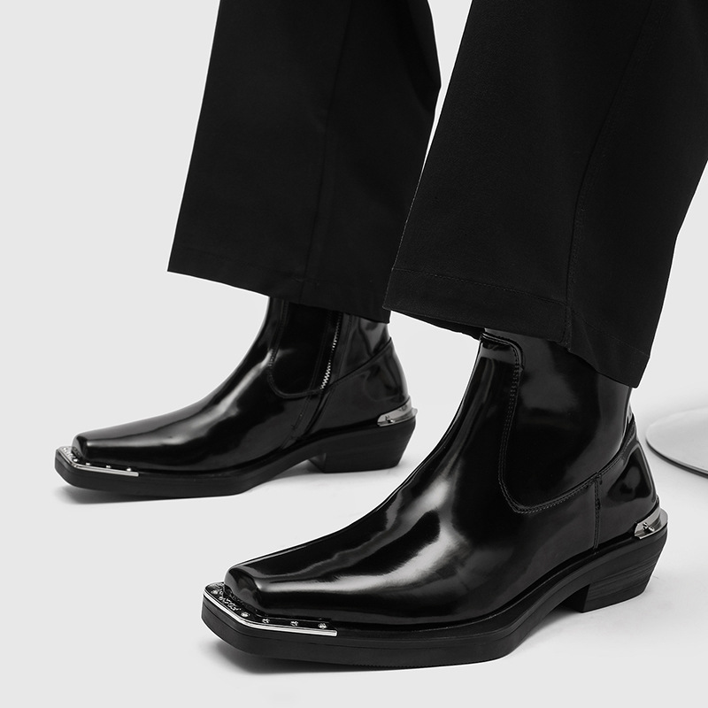 Men Shoes Branded - 이탈리아 브랜드 디자이너 남성 패션 펑크