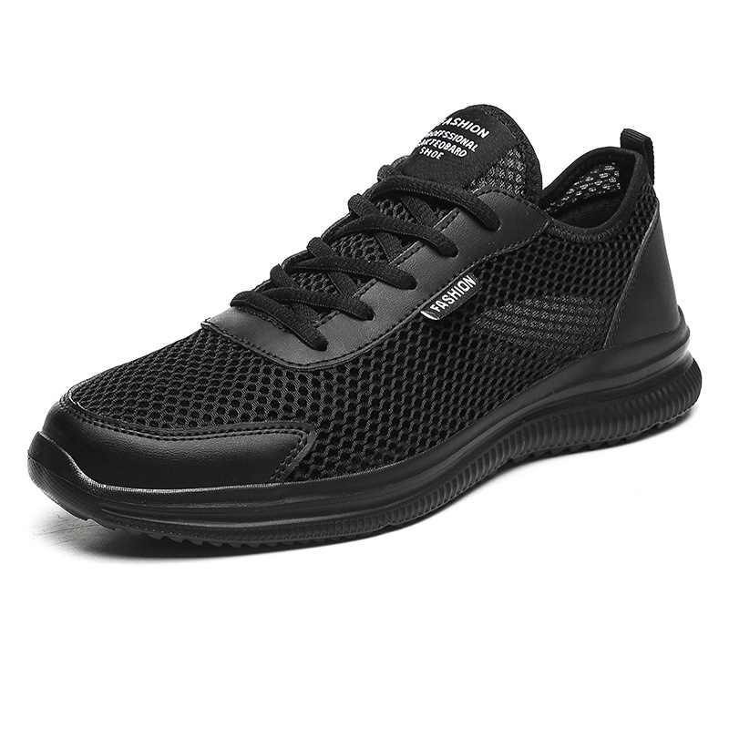 Men Shoes Trainers - 메쉬 남성 신발 레이스업 캐주얼 신발,