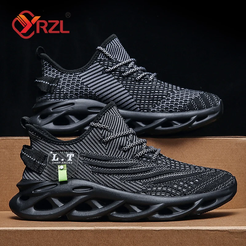 Men Shoes Size 11 - YRZL 남성 스포츠 러닝 블랙 조깅