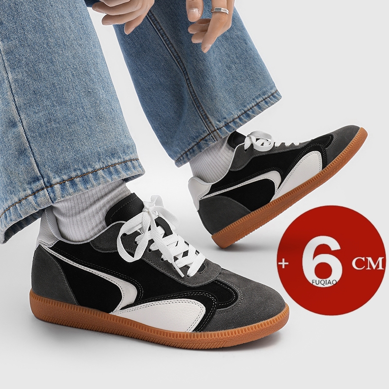Men Shoes Trainers - 6cm 키높이 독일 트레이너 신발 유니섹스