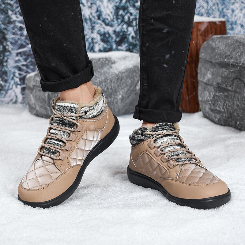 브랜드 남성용 겨울 신발 방수 남성 부츠 따뜻한 플러시 - Men Shoes Branded 리뷰 및 가격