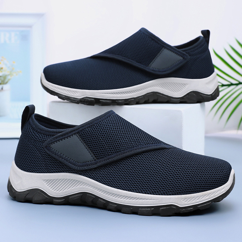 2026년 신상 여름 남성 메쉬 슈즈, 통기성 좋은 캐 - Men Shoes Velcro 리뷰 및 가격