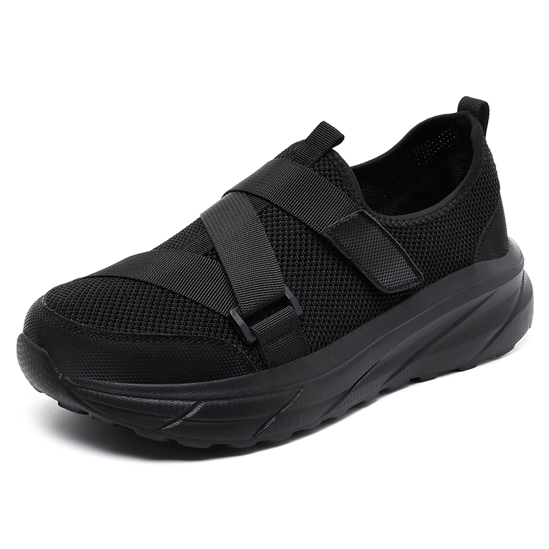 남성용 캐주얼 스포츠 메쉬 통기성 편리한 벨크로 신발, - Men Shoes Velcro 리뷰 및 가격