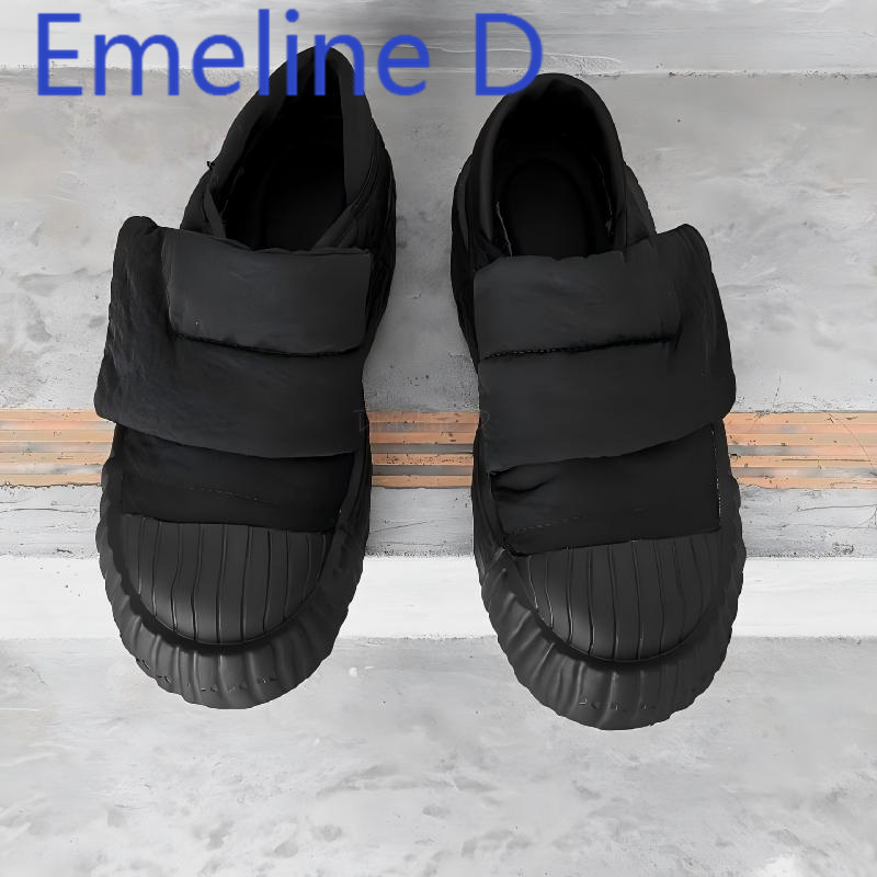 커플용 스노우 부츠 두꺼운 벨벳과 따뜻한 벨크로 디자인 - Men Shoes Velcro 리뷰 및 가격