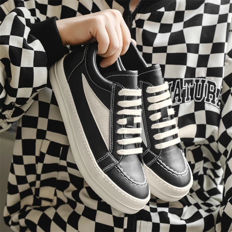 패션 남성 운동화 남성용 가벼운 스트리트 스타일 신발  - Men Shoes Trainers 리뷰 및 가격