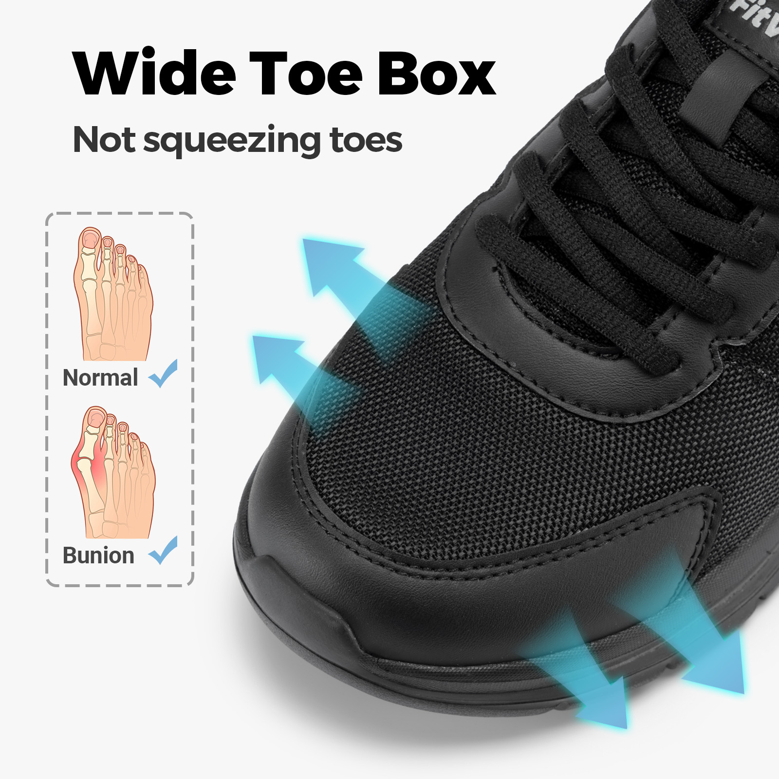 FitVille 남성용 운동화 와이드 경량 통기성 남성 - Men'S Shoes Plantar Fasciitis 리뷰 및 가격