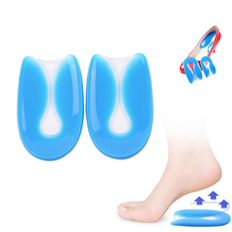 1 쌍 발 통증 완화 실리콘 젤 U 자형 발바닥 근막염 - Men'S Shoes Plantar Fasciitis 리뷰 및 가격