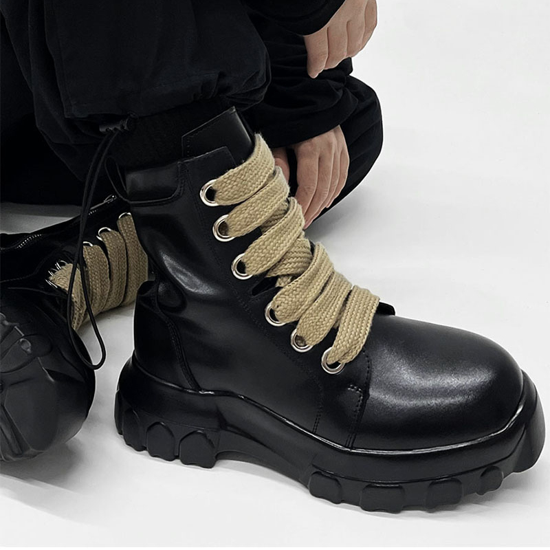 남성용 이탈리아 브랜드 디자이너 부츠 패션 플랫폼 신발 - Men Shoes Branded 리뷰 및 가격