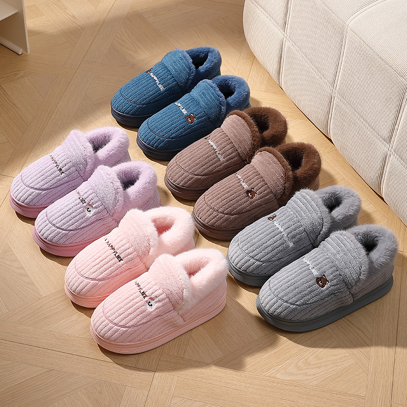 겨울용 따뜻한 슬리퍼 여성 남성용 4cm 두께 플랫폼  - Winter Boot Insulated 리뷰 및 가격
