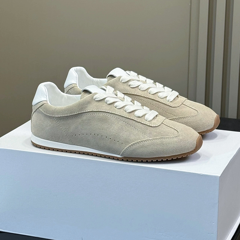 유니섹스 여성 캐주얼 신발 천연 가죽 스웨이드 스니커즈 - Casual Sneaker Low 리뷰 및 가격