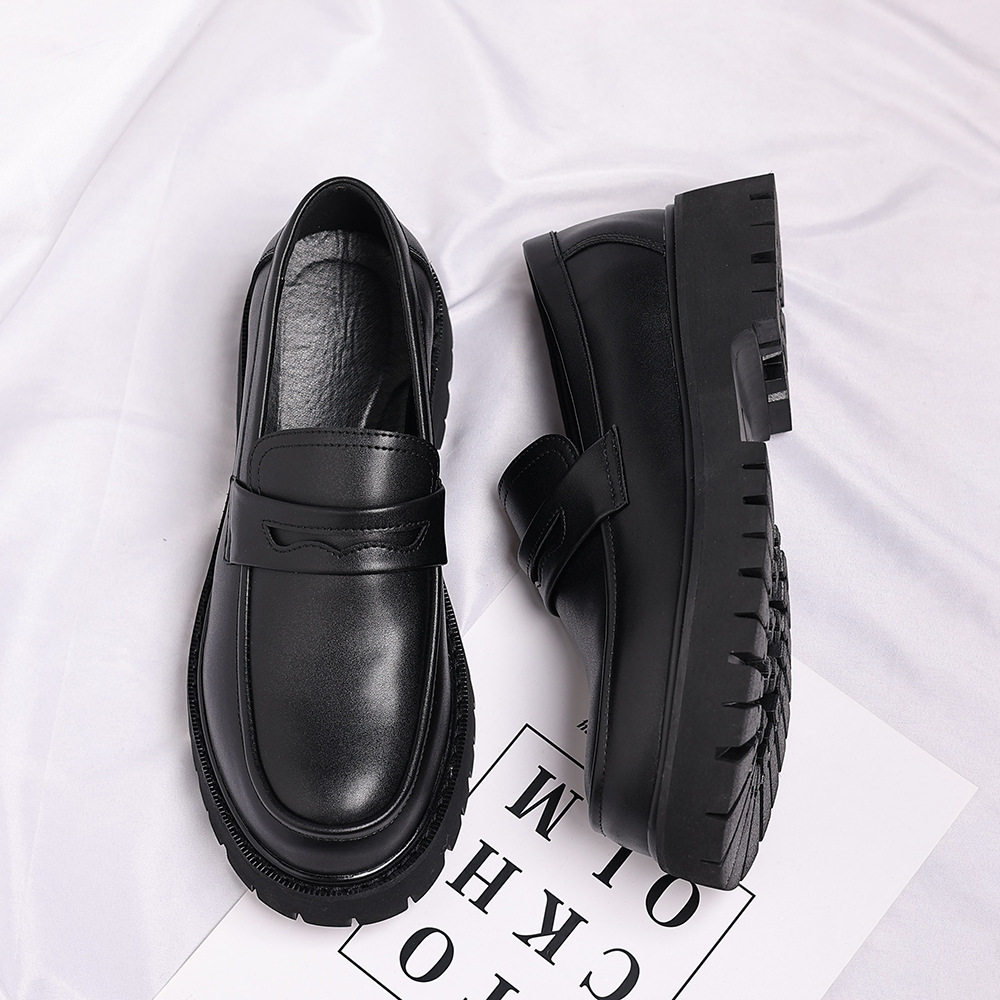 새로운 남성 로퍼 슬립온 PU 가죽 캐주얼 신발 영국  - Men'S Shoes Qn 리뷰 및 가격