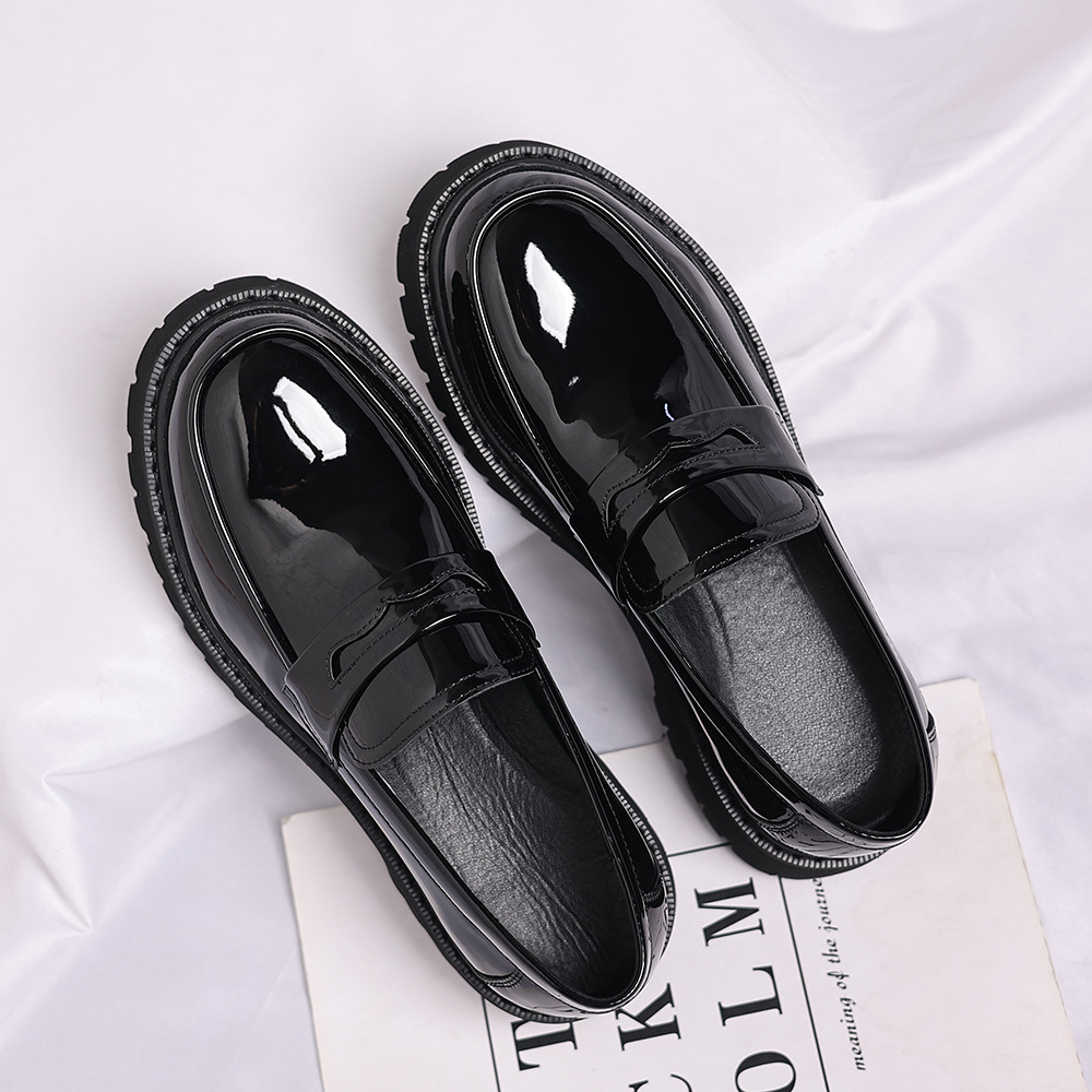 새로운 남성 로퍼 슬립온 PU 가죽 캐주얼 신발 영국  - Men'S Shoes Qn 리뷰 및 가격