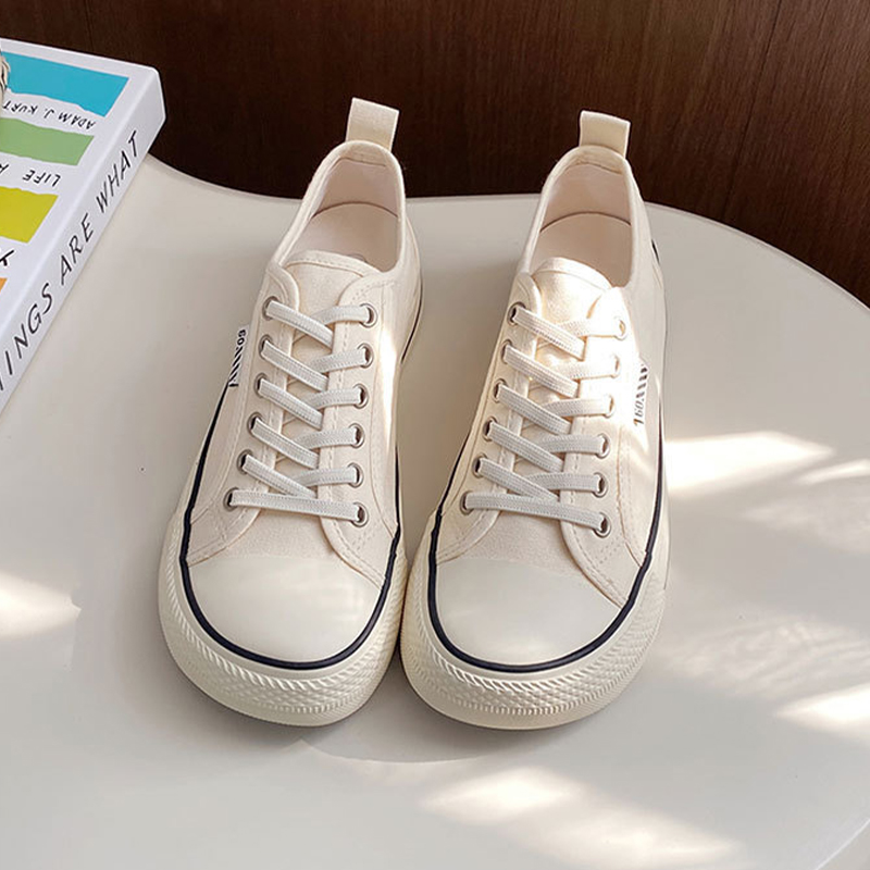 2026 가을 신상 여성 캔버스화 학생 한국 스타일 클 - Casual Sneaker Low 리뷰 및 가격