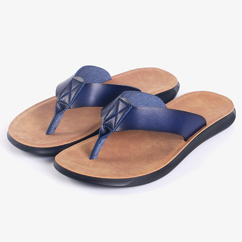 38-47 남성용 새 이탈리아 가죽 플립플롭 캐주얼 쿨 - Men'S Shoes Qn 리뷰 및 가격