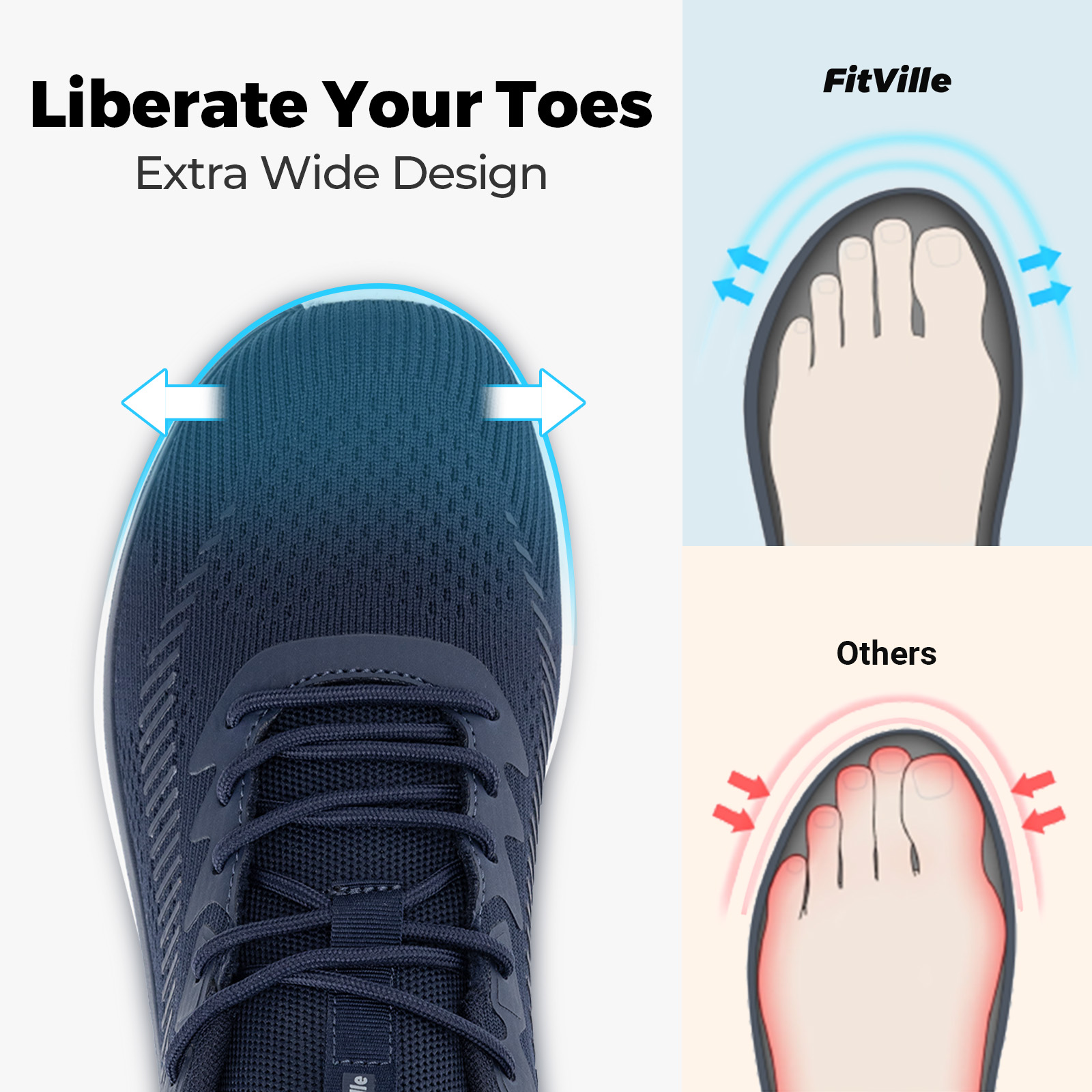FitVille 남성용 운동화 경량 와이드 남성용 운동 - Men'S Shoes Plantar Fasciitis 리뷰 및 가격