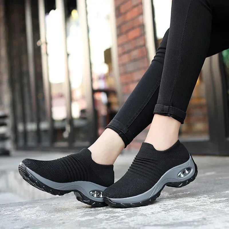 메쉬 워킹 슈즈 러닝 에어 테니스 슈즈, 트렌디 플랫폼 - Men'S Shoes Size 43 In Us 리뷰 및 가격