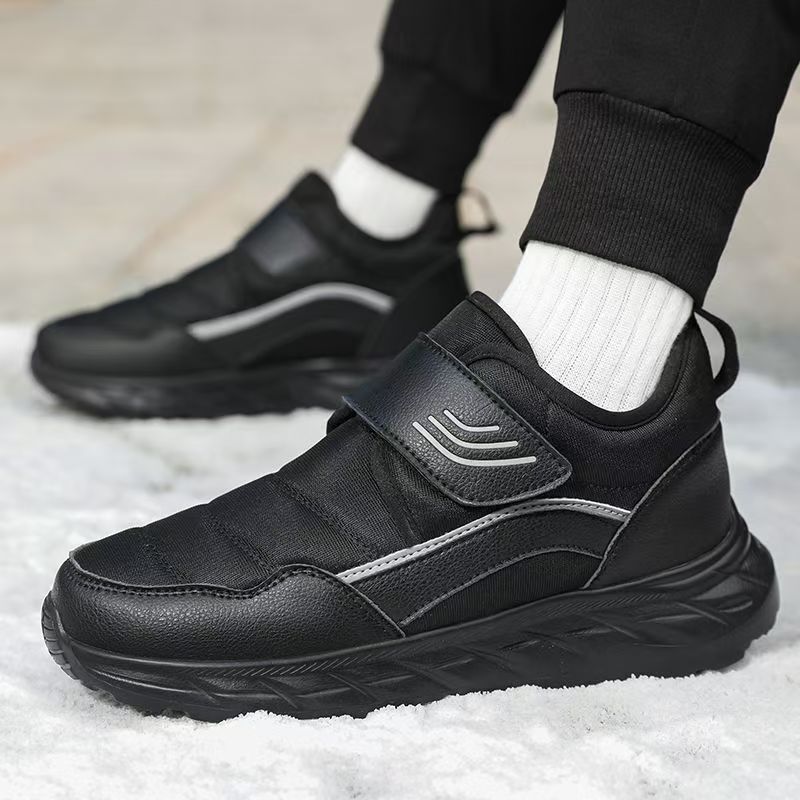 남성용 겨울 신상 대형 벨크로 앵클 스노우 부츠 유니섹 - Men Shoes Velcro 리뷰 및 가격