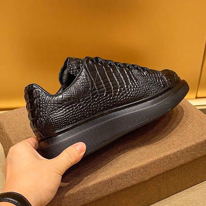 2025 여름 악어 무늬 블랙 남성 통기성 운동화 러닝 - Men'S Shoes Qn 리뷰 및 가격