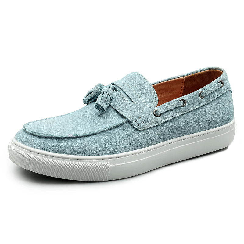클래식 남성 스웨이드 가죽 태슬 로퍼 플랫 바닥 캐주얼 - Men'S Shoes Hugo Boss 리뷰 및 가격