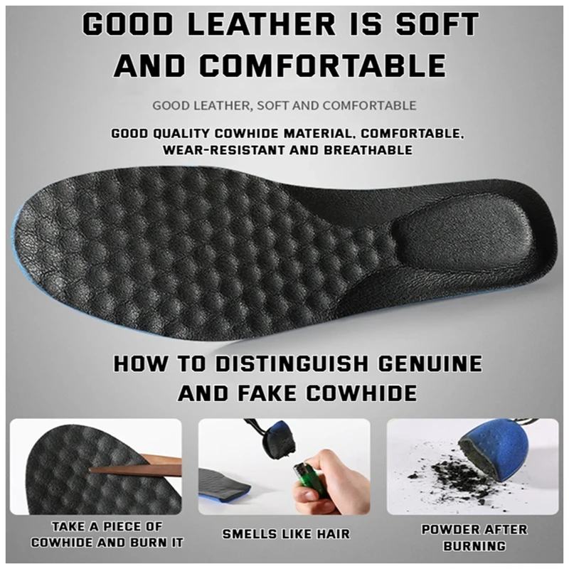발 아치 지원을위한 1 쌍의 가죽 신발 안창 정형 깔창 - Men'S Shoes Plantar Fasciitis 리뷰 및 가격
