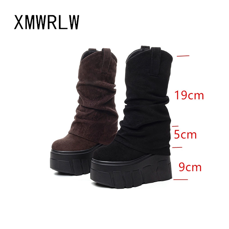 XMWRLW 2025 가을 겨울 여성 무릎 높이 부츠  - Winter Boot Insulated 리뷰 및 가격