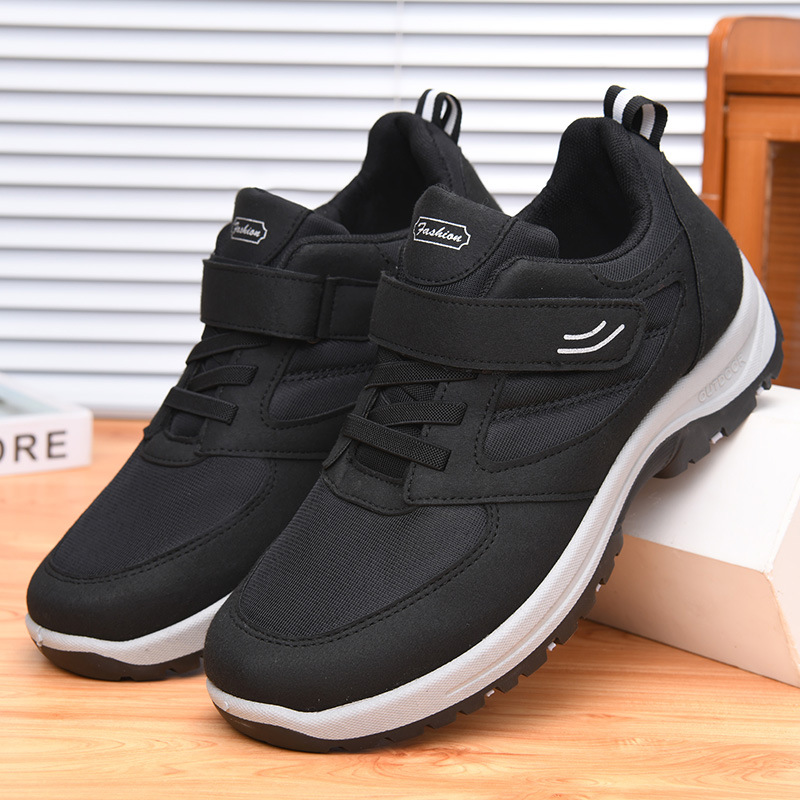 새로운 남성용 봄용 캐주얼 스포츠 워킹화, 벨크로 스트 - Men Shoes Velcro 리뷰 및 가격