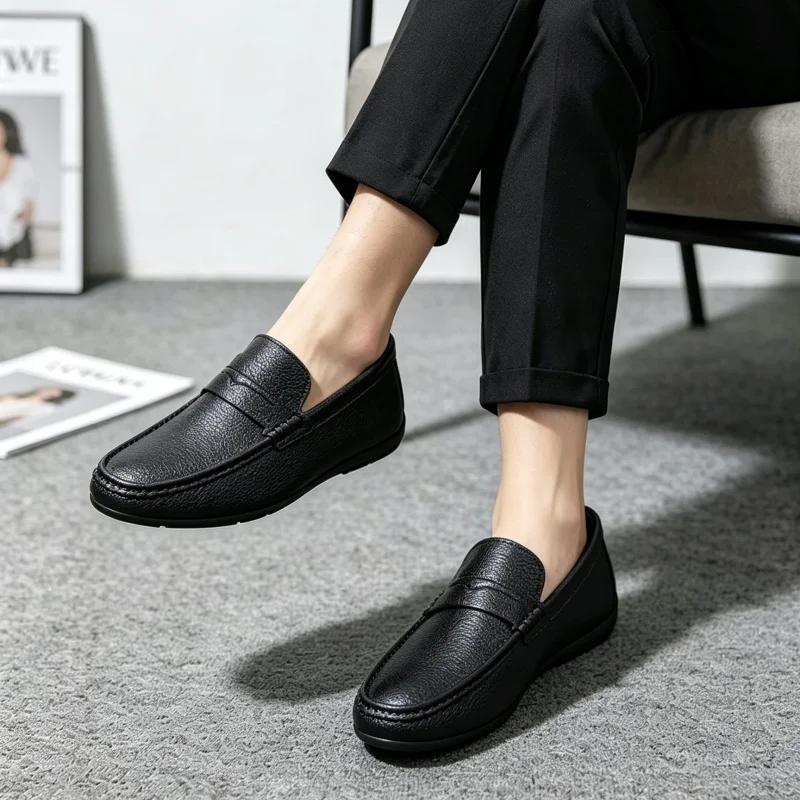 남성용 클래식 디자인 캐주얼 신발 슬립온 신발 편안한  - Men'S Shoes Qn 리뷰 및 가격
