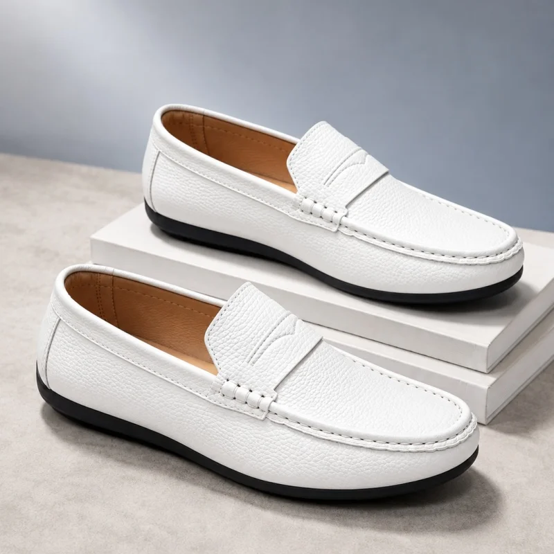 남성용 클래식 디자인 캐주얼 신발 슬립온 신발 편안한  - Men'S Shoes Qn 리뷰 및 가격