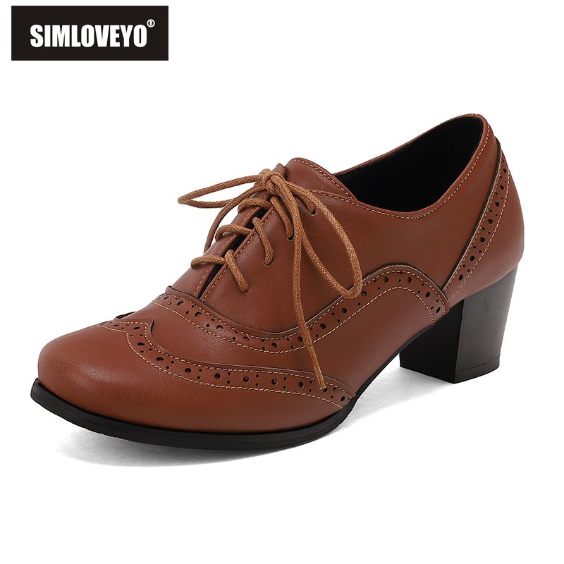 심러브요 새 브라운 여성 펌프스 라운드 토 5cm 블록 - Men'S Shoes Size 43 In Us 리뷰 및 가격